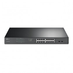 TP-LINK TL-SG1218MPE 16-Port Gigabit PoE+ Smart Switch with 2 SFP Ports