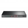 TP-LINK TL-SL1218P 16-Port 10/100Mbps + 2-Port Gigabit PoE+ Rackmount Switch