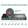 TP-LINK TL-SL1226P 24-Port 10/100Mbps + 2-Port Gigabit PoE+ Switch