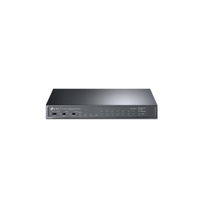 TP-LINK TL-SL1311MP 8-Port 10/100Mbps + 2-Port Gigabit PoE+ Switch