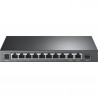 TP-LINK TL-SL1311P 8-Port 10/100Mbps + 3-Port Gigabit PoE+ Desktop Switch