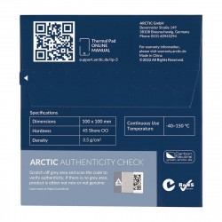 ARCTIC TP-3 100x100x1.5mm Thermal Pad