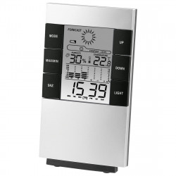 HAMA 00186379 LCD Thermo-Hygrometer with Barometer Weather Station