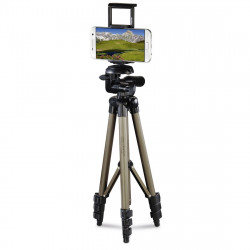 HAMA 00004619 106cm Tripod with 3D Tilt Head and Phone/Tablet Holder