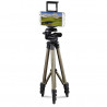 HAMA 00004619 106cm Tripod with 3D Tilt Head and Phone/Tablet Holder