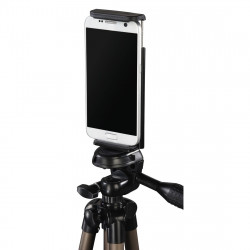 HAMA 00004619 106cm Tripod with 3D Tilt Head and Phone/Tablet Holder