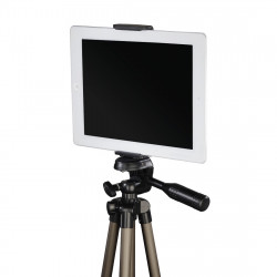 HAMA 00004619 106cm Tripod with 3D Tilt Head and Phone/Tablet Holder