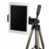 HAMA 00004619 106cm Tripod with 3D Tilt Head and Phone/Tablet Holder