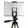 HAMA 00004619 106cm Tripod with 3D Tilt Head and Phone/Tablet Holder
