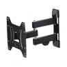 HAMA 00118101 Full Motion TV Wall Bracket, Up to 48", 20kg, Tilt & Swivel