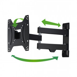 HAMA 00118101 Full Motion TV Wall Bracket, Up to 48", 20kg, Tilt & Swivel