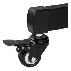 HAMA 00220874 Height-Adjustable TV Trolley, Up to 75", 40kg, VESA 600x400