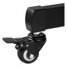 HAMA 00220874 Height-Adjustable TV Trolley, Up to 75", 40kg, VESA 600x400