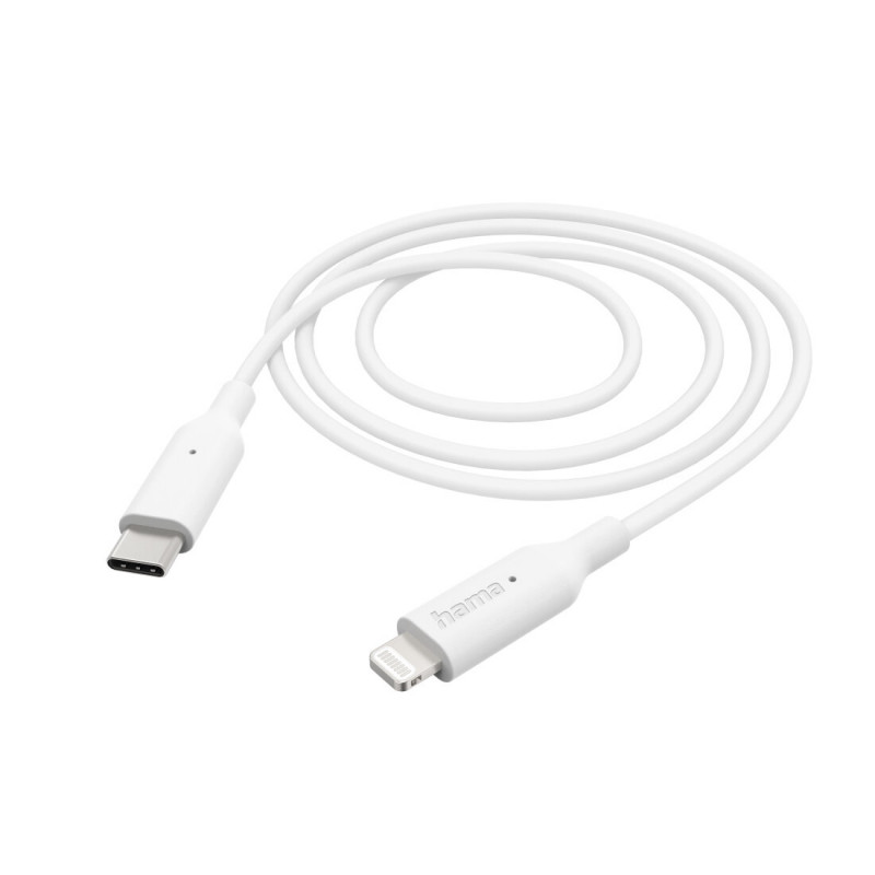 HAMA 00201598 USB-C to Lightning Cable 1m White