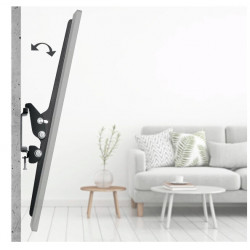 HAMA 00220808 TV Wall Bracket, Up to 75", 40kg, Tilt +5/-15°, VESA 400x400