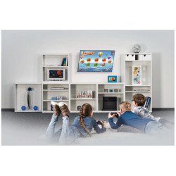 HAMA 00220808 TV Wall Bracket, Up to 75", 40kg, Tilt +5/-15°, VESA 400x400