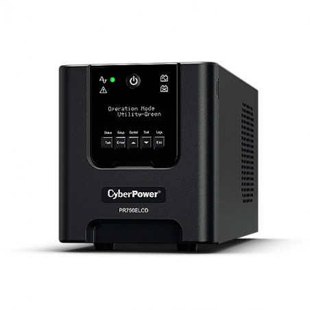 CYBERPOWER PR750ELCD 750VA Line Interactive UPS with LCD Display