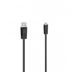 HAMA 00200605 USB-A to Mini-B Cable 0.75m Black