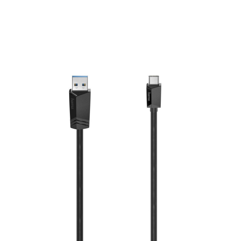 HAMA 00200652 USB-A to USB-C Cable 1.5m Black