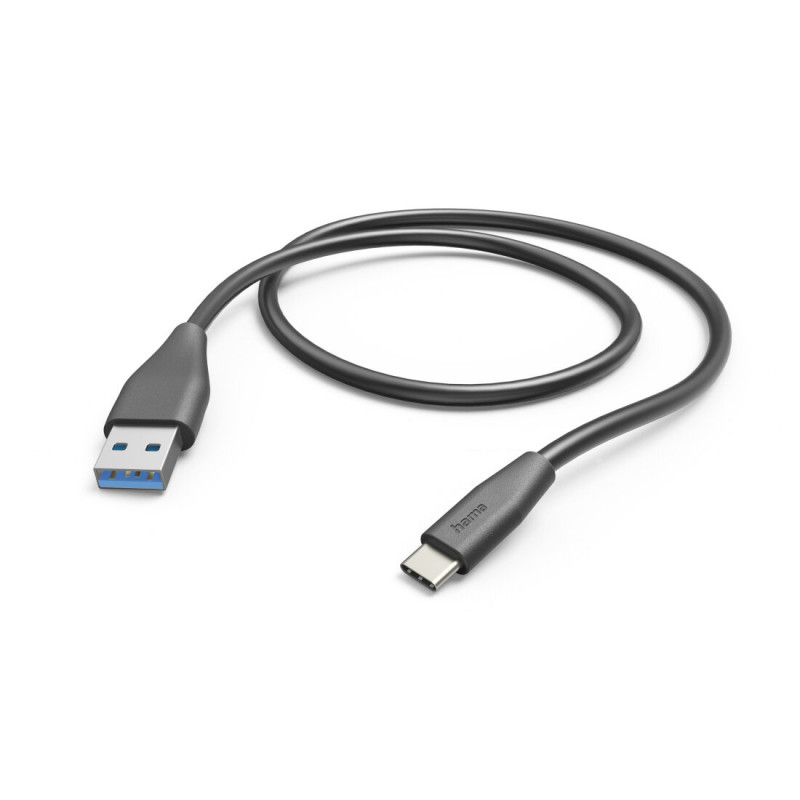 HAMA 00201595 USB-A to USB-C Cable 1.5m Black