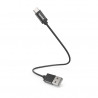 HAMA 00201600 USB-A to USB-C Cable, 20cm, Black