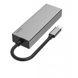 HAMA 00200108 3-Port USB-C Hub with Gigabit Ethernet