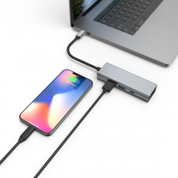 HAMA 00200108 3-Port USB-C Hub with Gigabit Ethernet