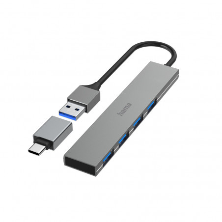 HAMA 00200141 4-Port USB 3.2 Gen 1 Hub