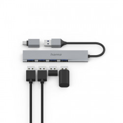 HAMA 00200141 4-Port USB 3.2 Gen 1 Hub