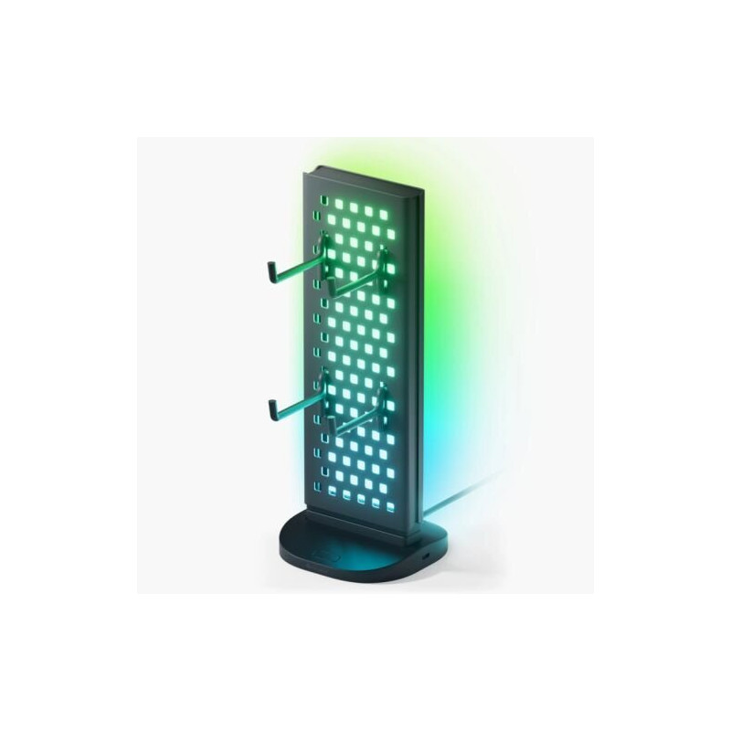Nanoleaf Pegboard Desk Dock with RGB Lighting and Screen Mirroring