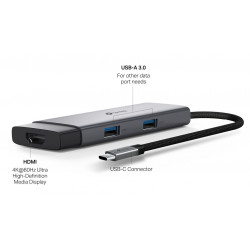 TP-LINK UH5020C 5-Port USB-C Hub with 100W Power Delivery