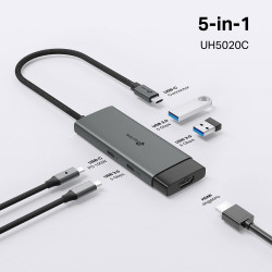 TP-LINK UH5020C 5-Port USB-C Hub with 100W Power Delivery