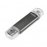 HAMA Laeta Twin 128GB USB 2.0/Micro USB Memory Stick