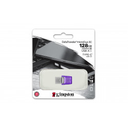 Kingston DataTraveler microDuo 3C 128GB USB Flash Drive