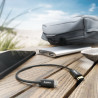 HAMA 00201601 USB-C to Lightning Cable, 20cm, Black