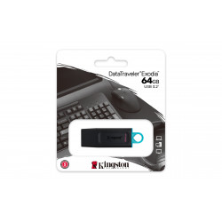 Kingston DataTraveler Exodia 64GB USB 3.2 Flash Drive