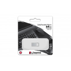 Kingston DataTraveler Micro 64GB USB 3.2 Flash Drive