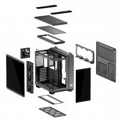 ASUS TUF Gaming GT502 ATX Mid-Tower PC Case