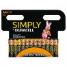 Duracell Simply Alkaline 12-Pack AAA Batteries