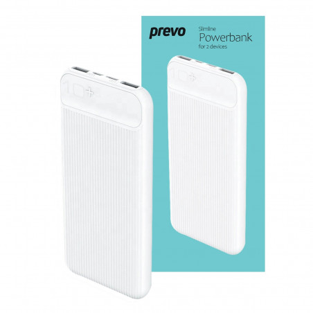 PREVO SP3012 10000mAh Dual USB Power Bank