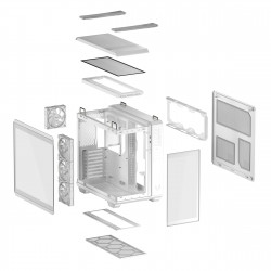 ASUS TUF Gaming GT502 White ATX PC Case