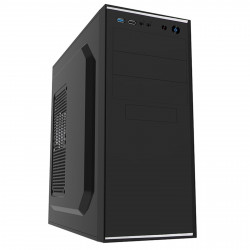 CIT JETSTREAM Silver Mid-Tower PC Case with 500W PSU