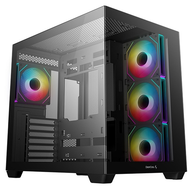 DEEPCOOL CG530 Mid-Tower PC Case with 4 ARGB Fans
