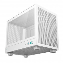 DEEPCOOL CH160 White Micro-ATX PC Case with Tempered Glass