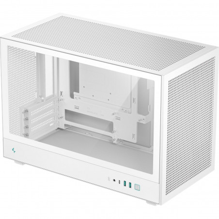DEEPCOOL CH260 White Micro-ATX PC Case with Tempered Glass