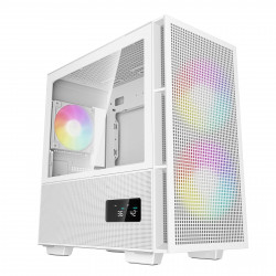 DEEPCOOL CH360 White Mid-Tower PC Case with Tempered Glass