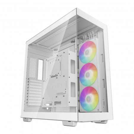 DEEPCOOL CH780 White Full Tower ATX Gaming PC Case with Tempered Glass and 420mm ARGB Fan