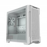 GIGABYTE C102 GLASS ICE White Mid-Tower PC Case