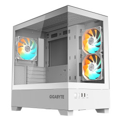 GIGABYTE C201PI Panoramic ICE White Mini-ITX/m-ATX PC Case