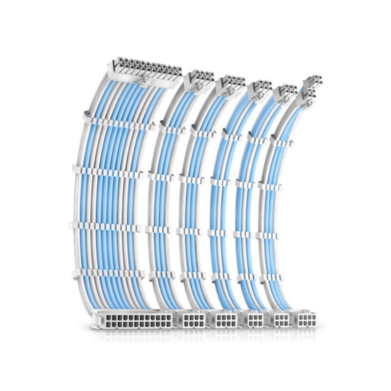 ANTEC 0-761345-77696-7 PSU Extension Cable Kit (1x 24-Pin, 1x 4+4 Pin, 2x 8-Pin, 2x 6-Pin)